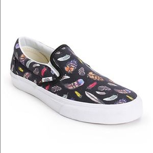 Van Feather Slip Ons